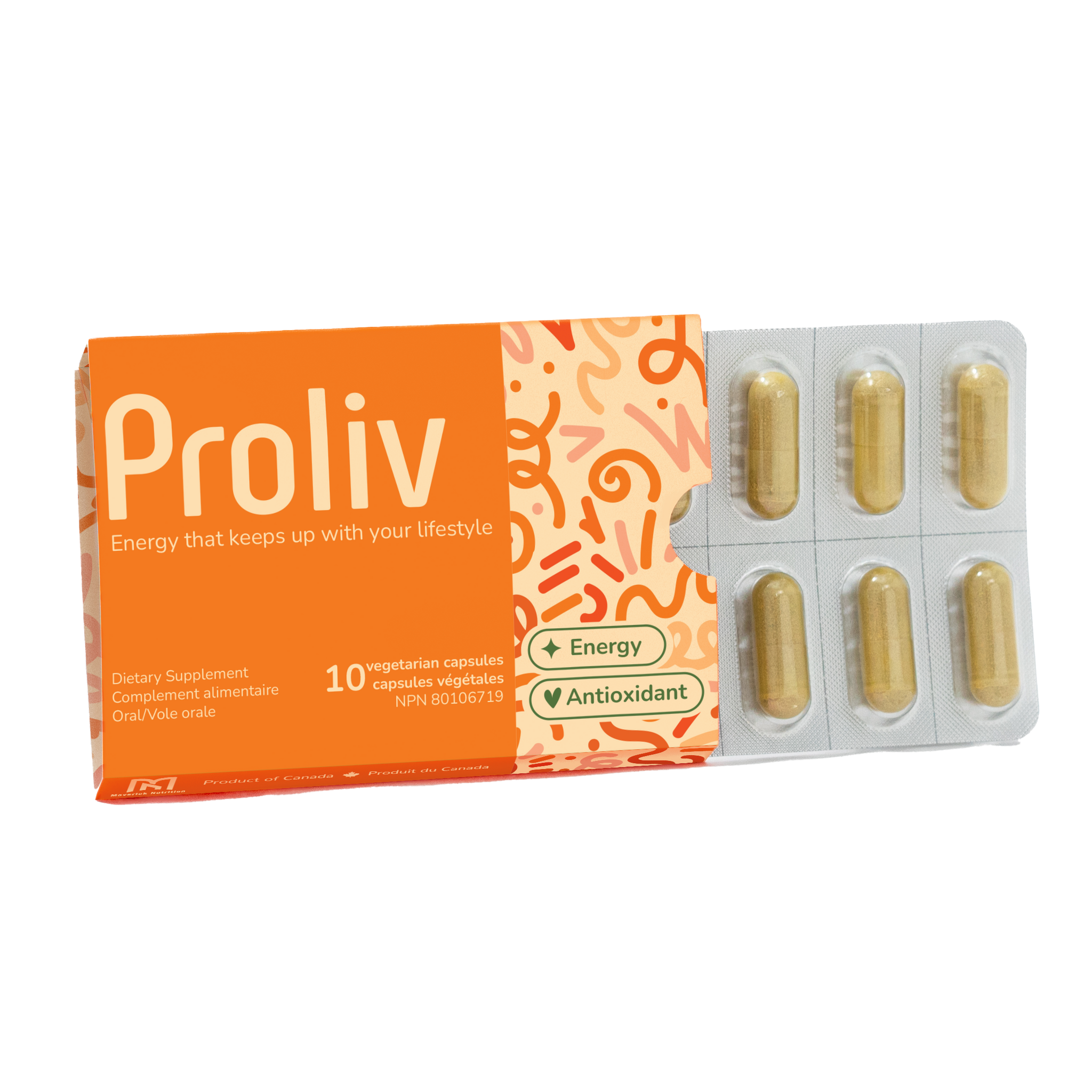 Proliv Share Pack bottle and sachets — DHM hangover supplement made in Canada, convenient multi-dose party pack